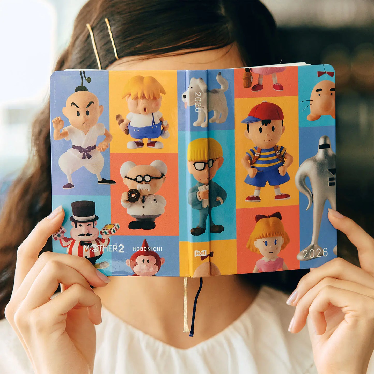 PRE-ORDER Hobonichi Techo 2026 MOTHER: Clay Figurines HON  / A6 Size / Daily / Jan start / Mon start - English Edition