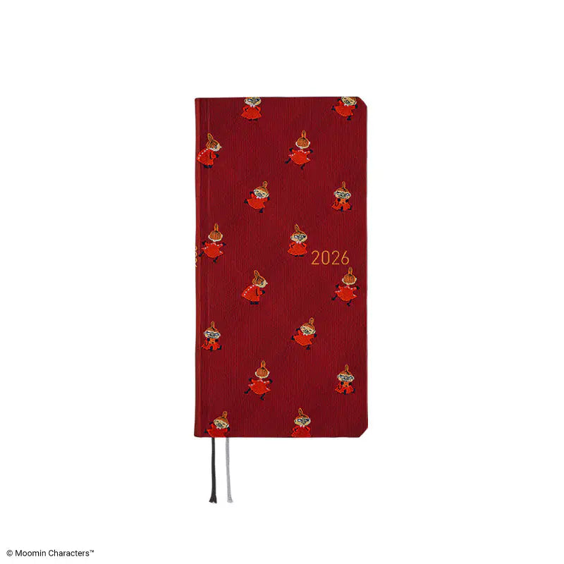 Hobonichi Techo 2026 Moomin: Little My Everywhere! Weeks Hardcover Book / Weekly Horizontal / Jan start / Mon start - English Edition
