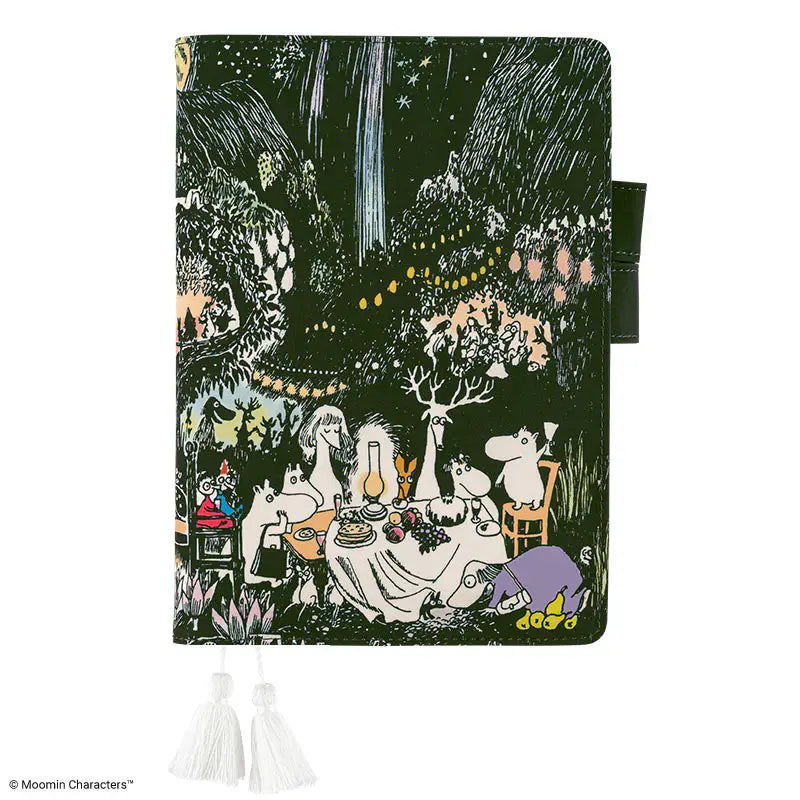 PRE-ORDER Hobonichi Techo 2026 Moomin: Night of the Big Party A5 Cousin Size Cover (Cover Only)