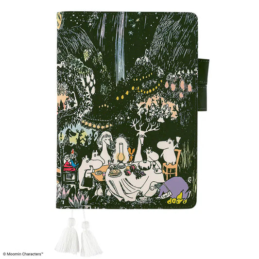 PRE-ORDER Hobonichi Techo 2026 Moomin: Night of the Big Party A5 Cousin Size Cover (Cover Only)