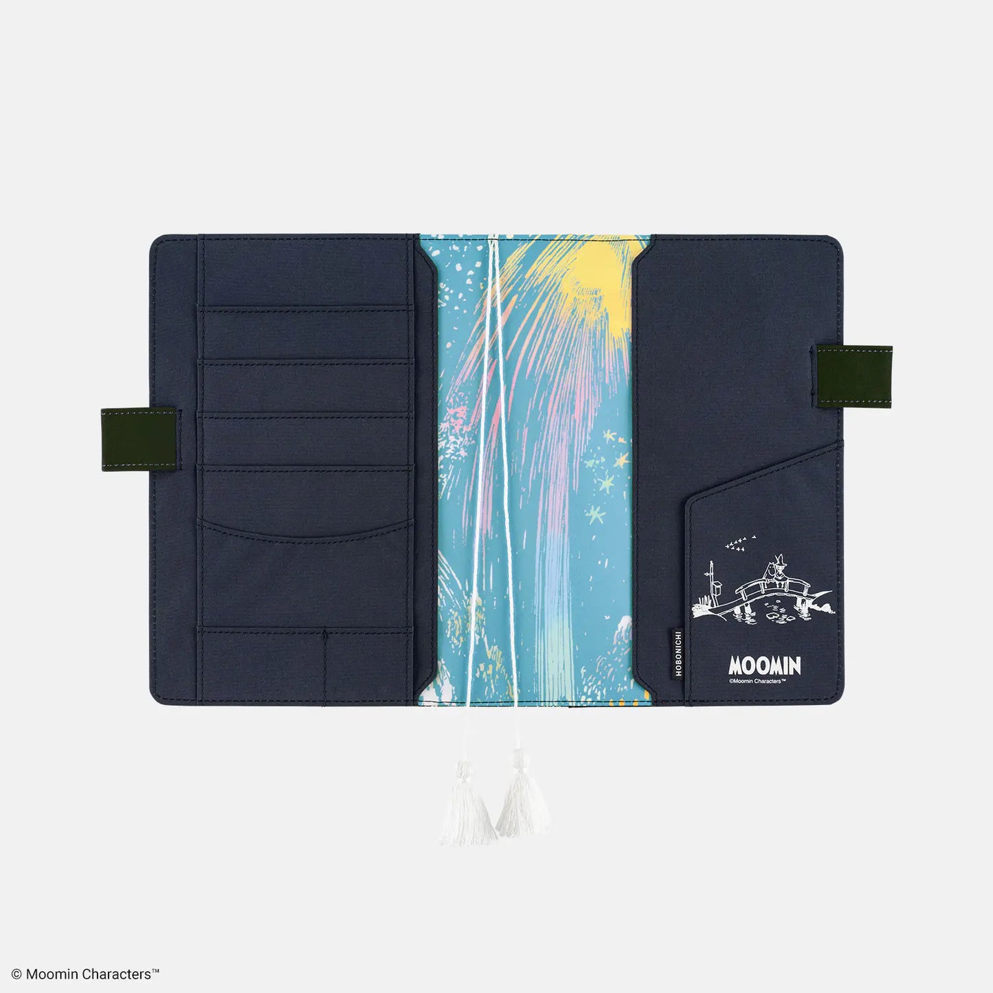 PRE-ORDER Hobonichi Techo 2026 Moomin: Night of the Big Party A5 Cousin Size Cover (Cover Only)