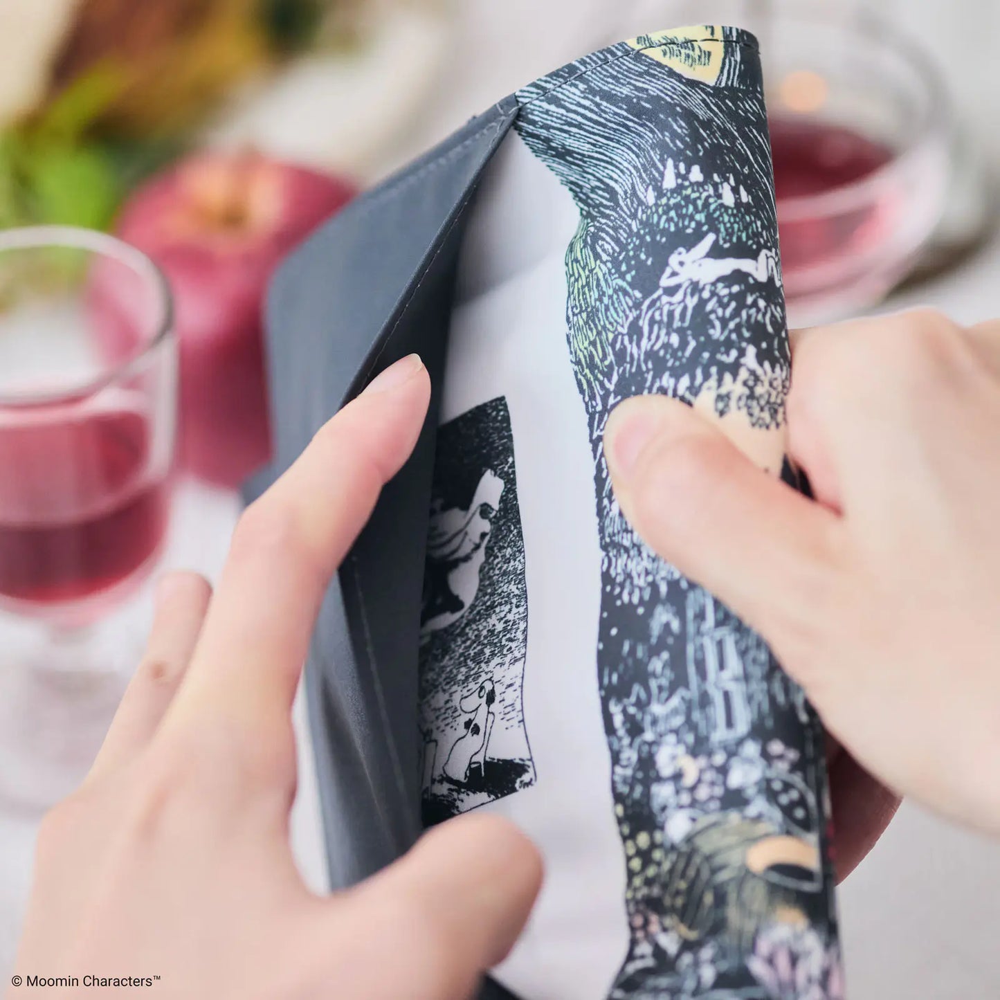 PRE-ORDER Hobonichi Techo 2026 Moomin: Night of the Big Party A6 Original Size Cover (Cover Only)