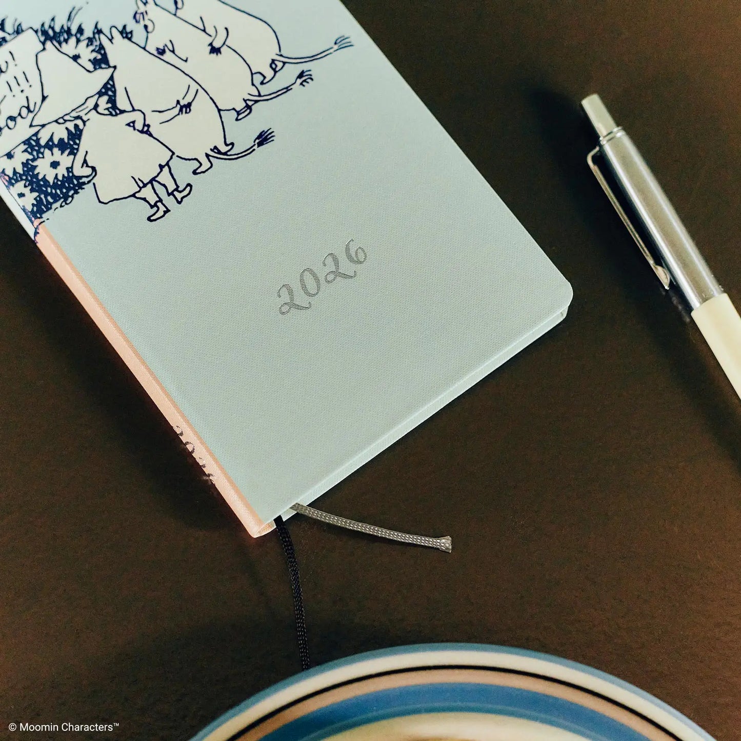 Hobonichi Techo 2026 Moomin: To the Outdoor Dance Hall Weeks Hardcover Book / Weekly Horizontal / Jan start / Mon start - English Edition
