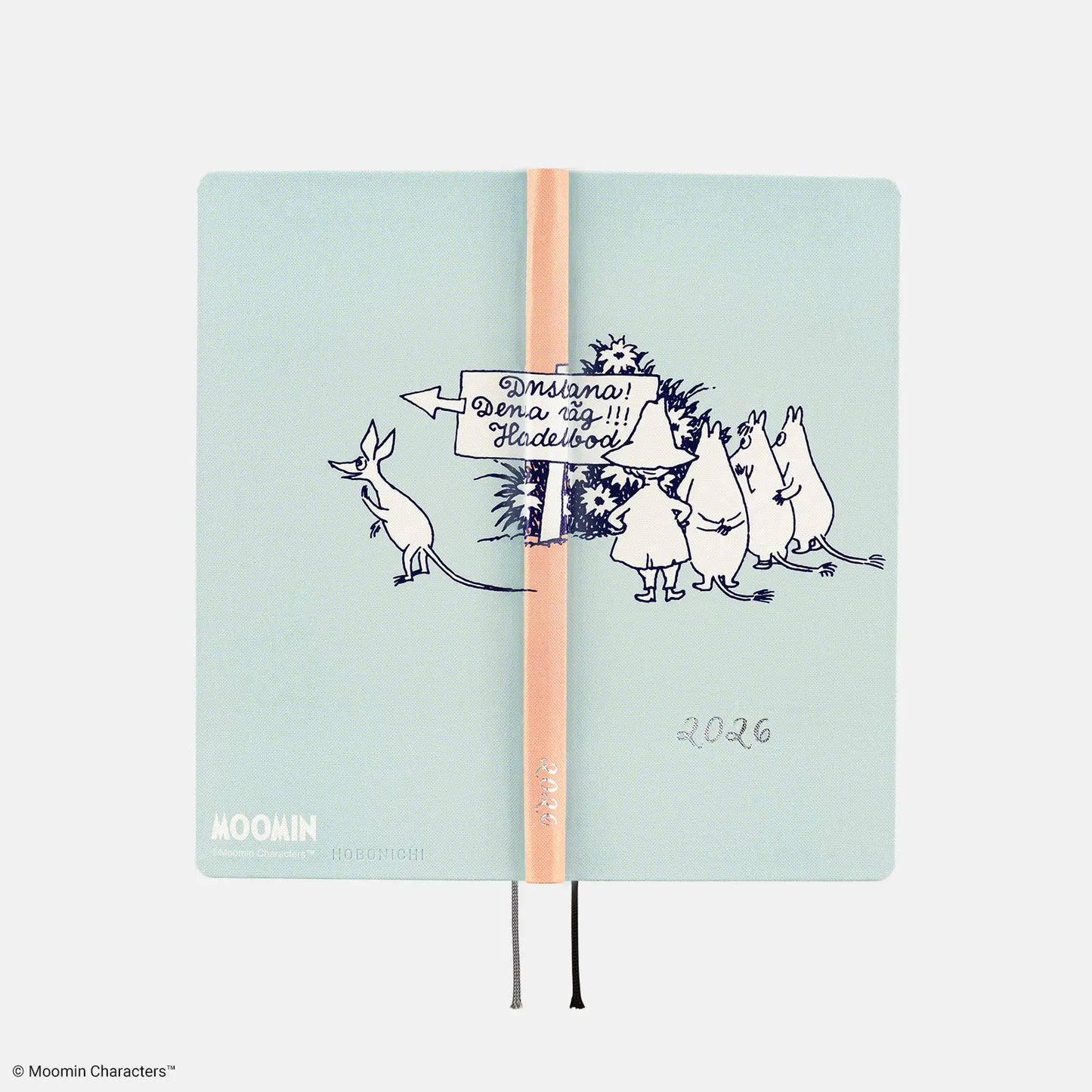 Hobonichi Techo 2026 Moomin: To the Outdoor Dance Hall Weeks Hardcover Book / Weekly Horizontal / Jan start / Mon start - English Edition
