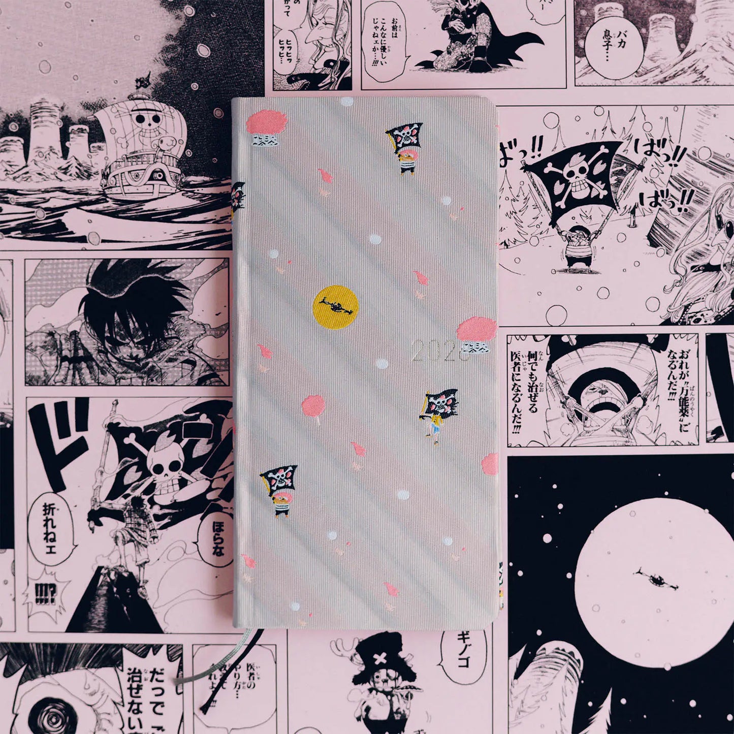 Hobonichi Techo 2026 ONE PIECE magazine: Hiriluk’s Cherry Blossoms Weeks Hardcover Book / Weekly Horizontal / Jan start / Mon start - English Edition