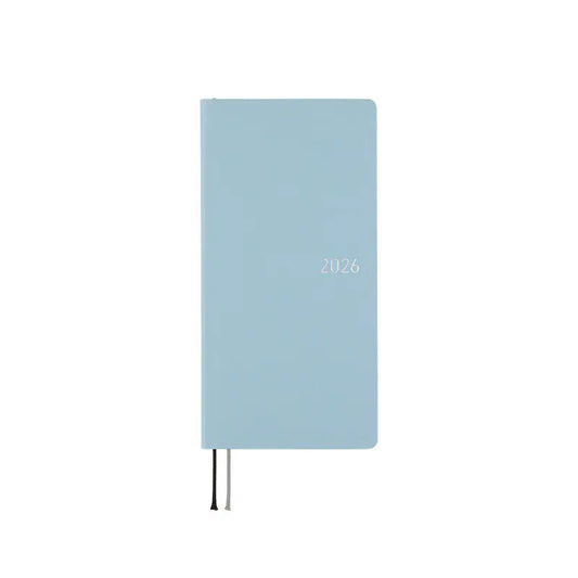 PRE-ORDER Hobonichi Techo 2026 Paper Series: Sky Weeks Hardcover Book / Weekly Horizontal / Jan start / Mon start - English Edition