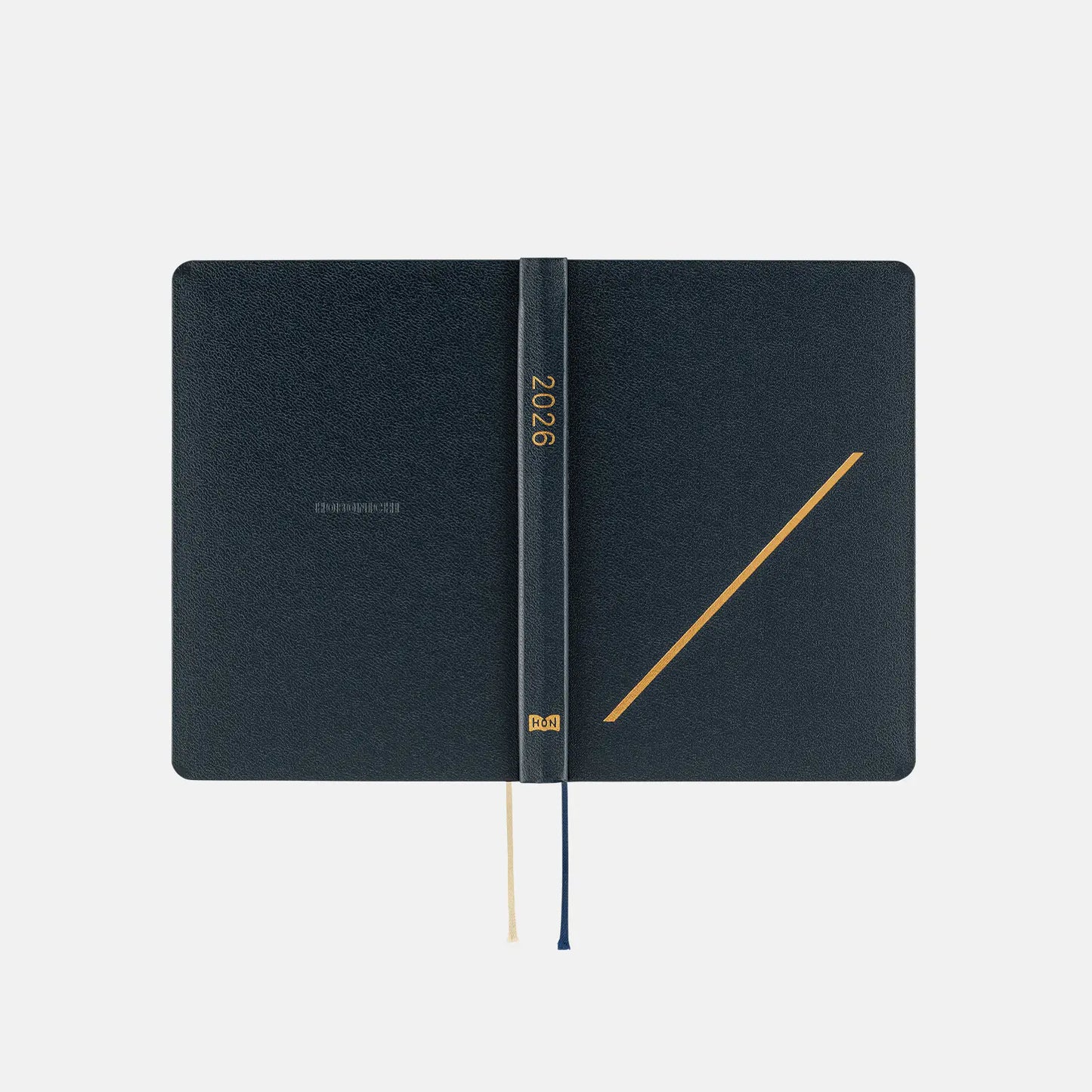 PRE-ORDER Hobonichi Techo 2026 Slash (Navy) HON / A6 Size / Daily / Jan start / Mon start - English Edition