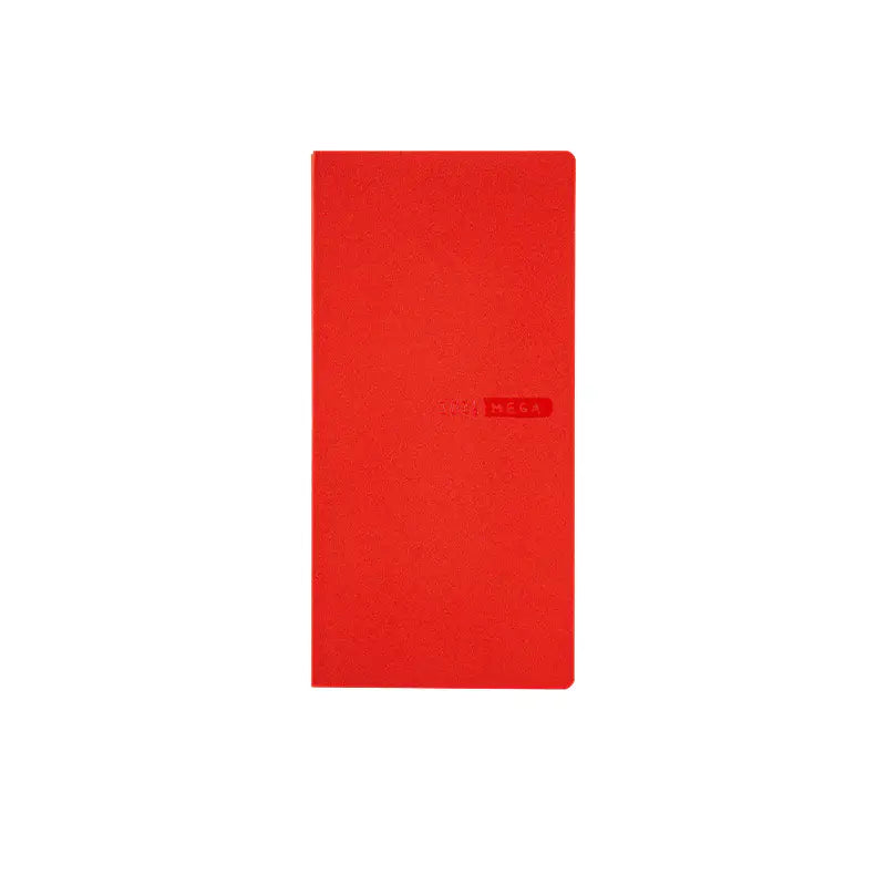 Weeks MEGA, Hobonichi Techo 2026 Sneaker: Tomato Red Weeks Mega Softcover Book / Weekly Horizontal / Jan start / Mon start - English Edition
