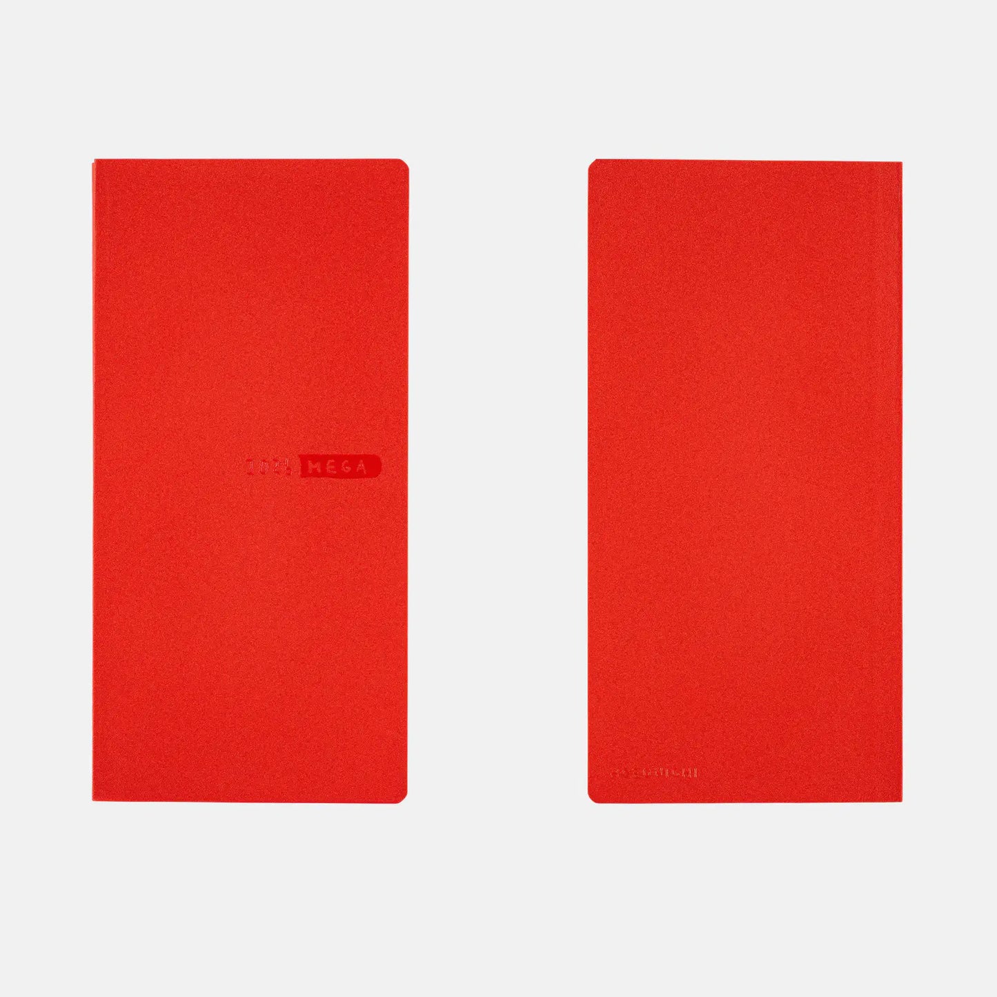 Weeks MEGA, Hobonichi Techo 2026 Sneaker: Tomato Red Weeks Mega Softcover Book / Weekly Horizontal / Jan start / Mon start - English Edition