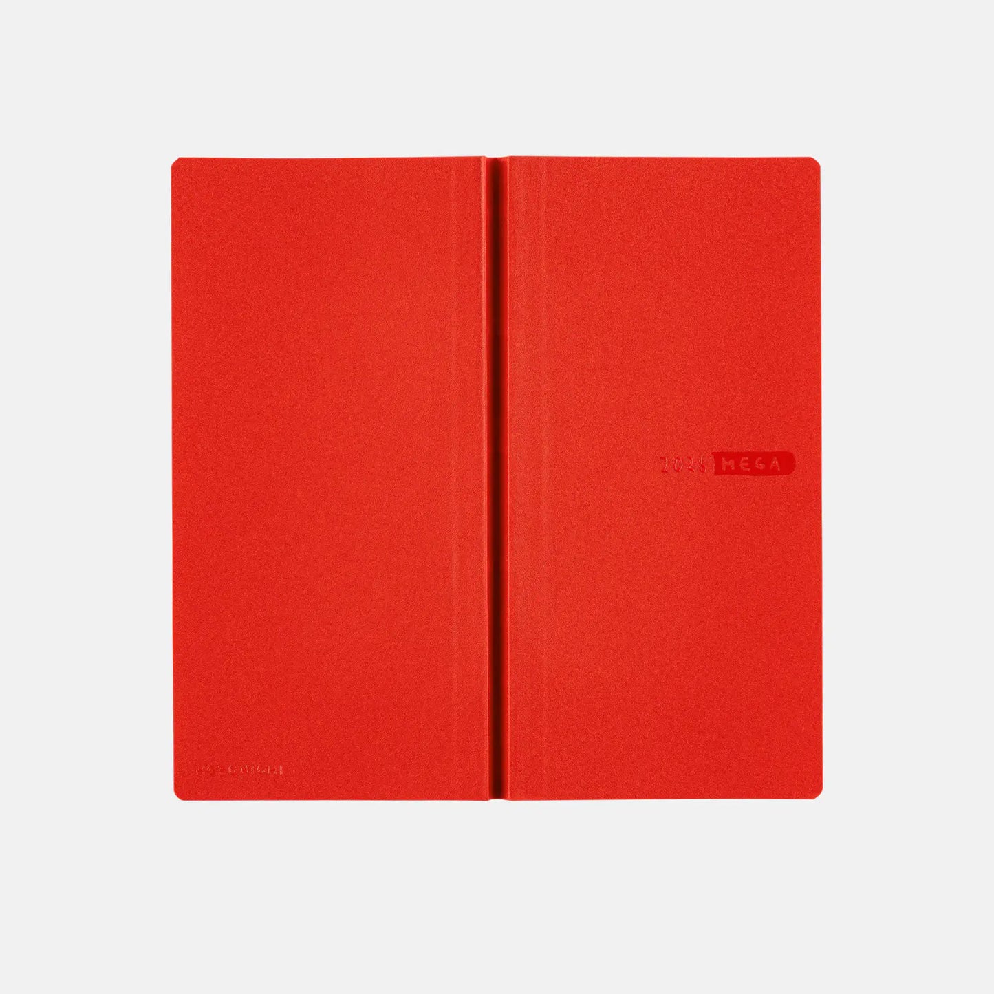 Weeks MEGA, Hobonichi Techo 2026 Sneaker: Tomato Red Weeks Mega Softcover Book / Weekly Horizontal / Jan start / Mon start - English Edition