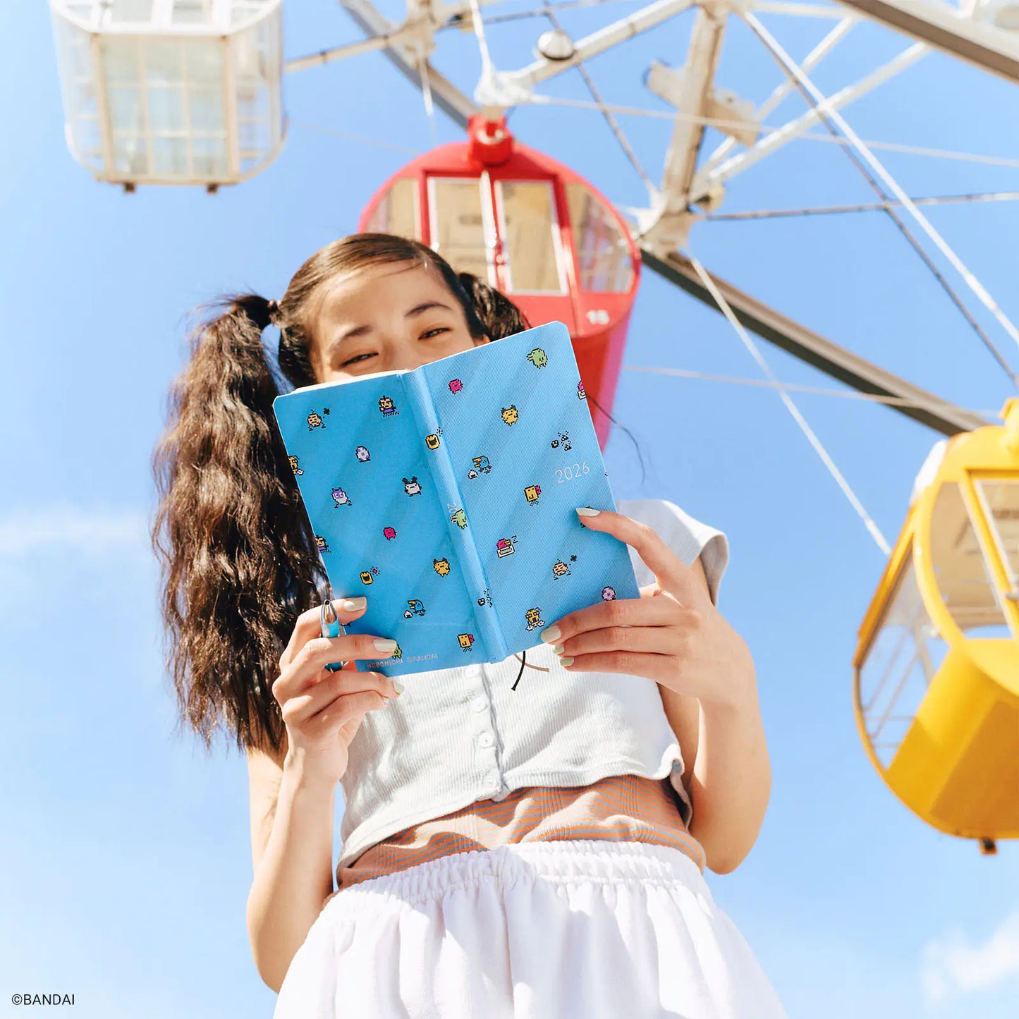 Hobonichi Techo 2026 Tamagotchi: Our Tamagotchi Weeks Hardcover Book / Weekly Horizontal / Jan start / Mon start - English Edition