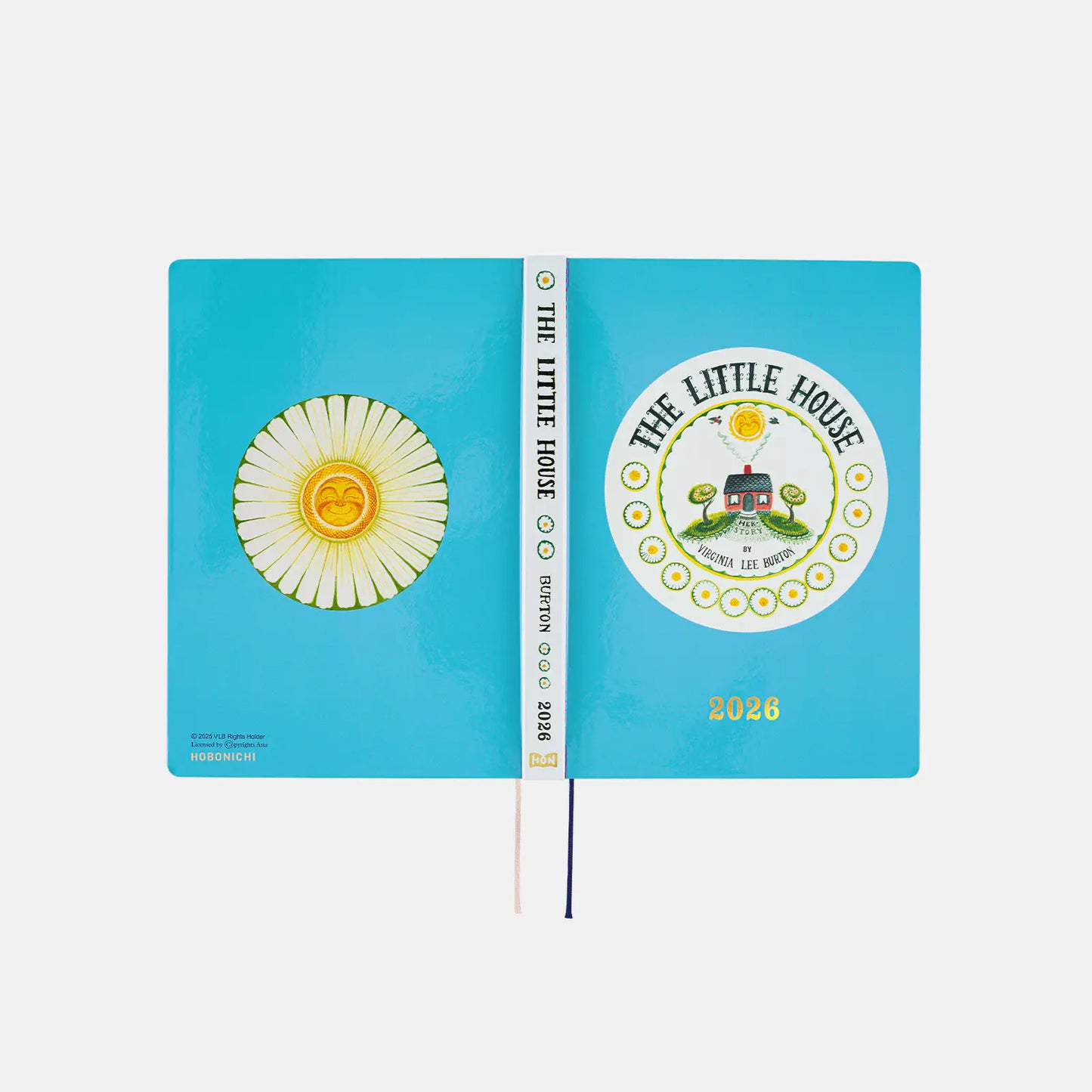 PRE-ORDER Hobonichi Techo 2026 Virginia Lee Burton: The Little House HON / A5 Size / Daily / Jan start / Mon start - English Edition