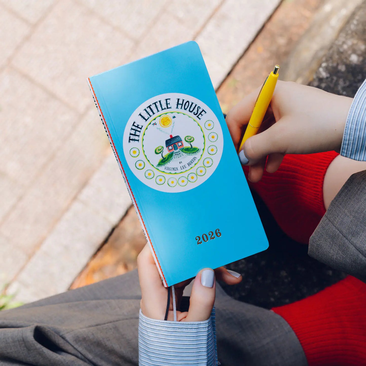 Hobonichi Techo 2026 Virginia Lee Burton: The Little House Weeks Hardcover Book / Weekly Horizontal / Jan start / Mon start - English Edition