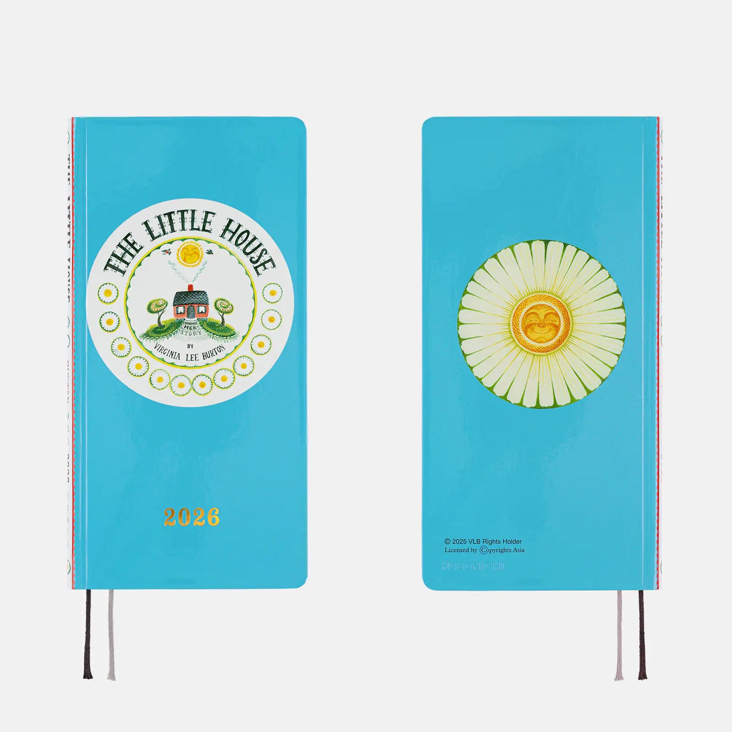 Hobonichi Techo 2026 Virginia Lee Burton: The Little House Weeks Hardcover Book / Weekly Horizontal / Jan start / Mon start - English Edition