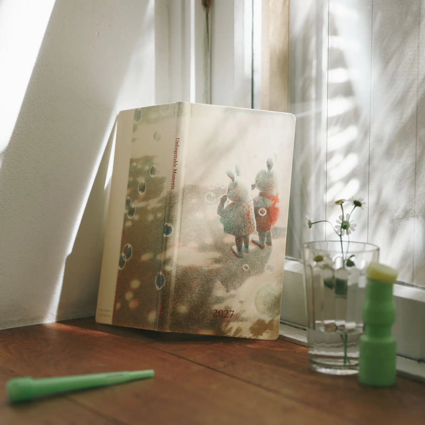 Hobonichi Techo 2027 Akiko Miyakoshi: Once, in Spring Weeks Hardcover Book / Weekly Horizontal / Jan start / Mon start - English Edition