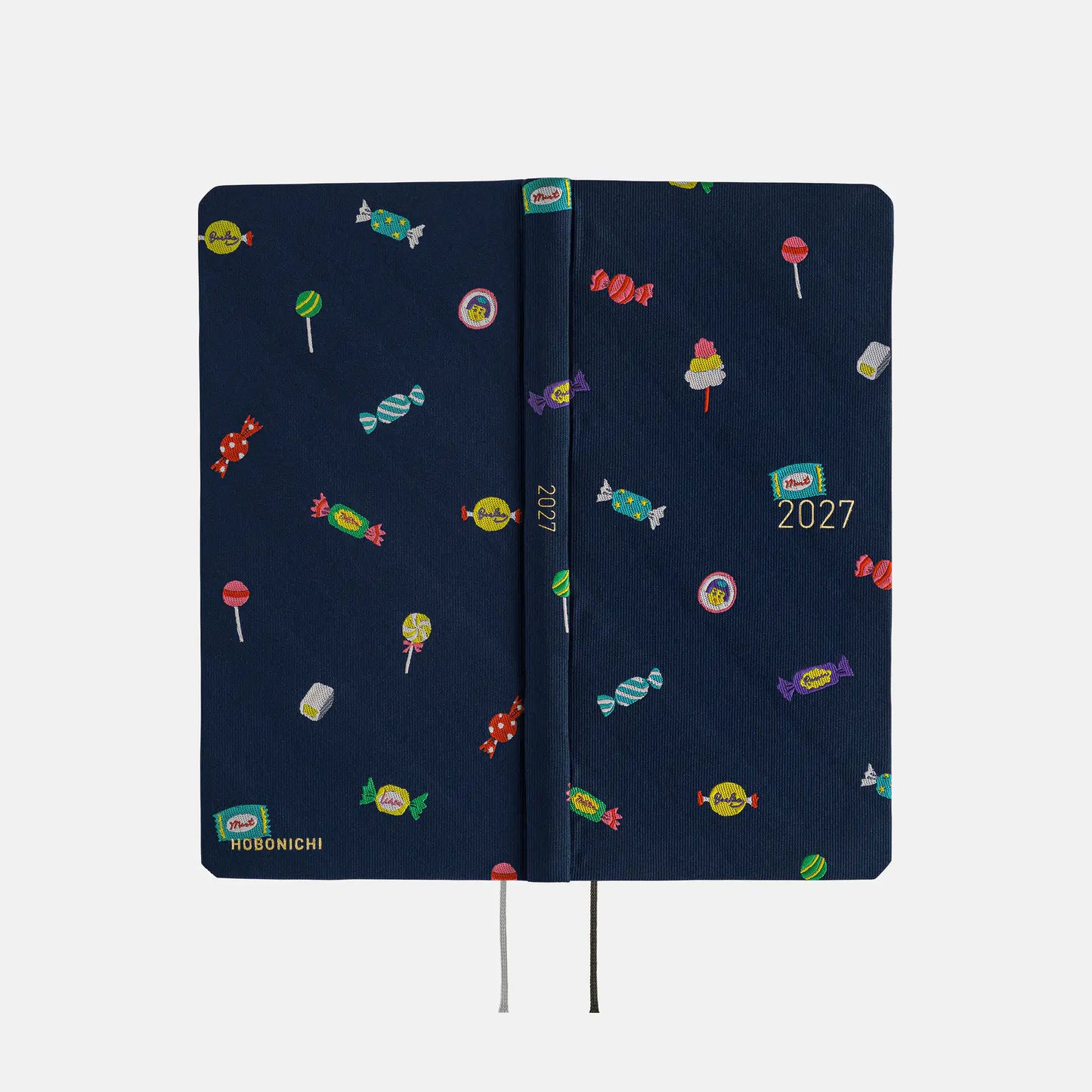 Hobonichi Techo 2027 Bow & Tie: Candy Dream Weeks Hardcover Book / Weekly Horizontal / Jan start / Mon start - English Edition