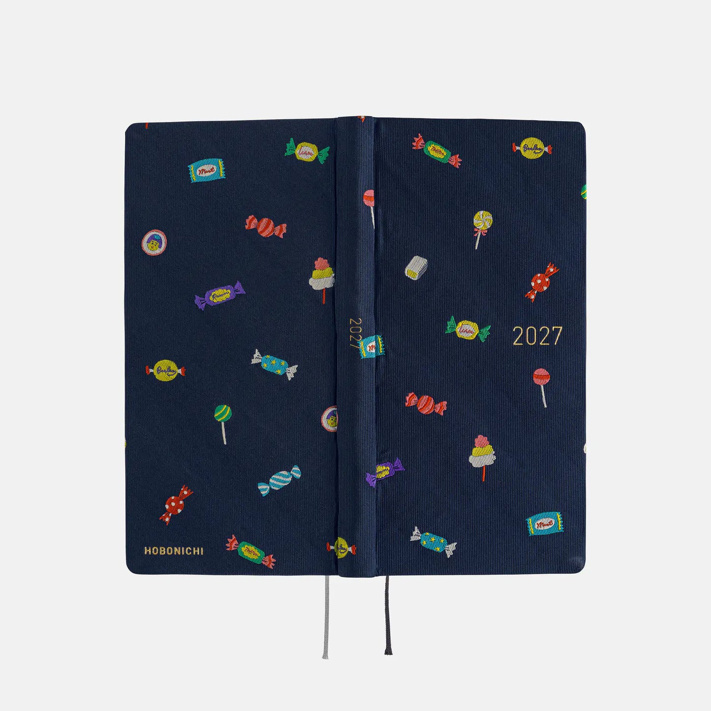 Hobonichi Techo 2027 Bow & Tie: Candy Dream Weeks Mega Hardcover Book / Weekly Horizontal / Jan start / Mon start - English Edition