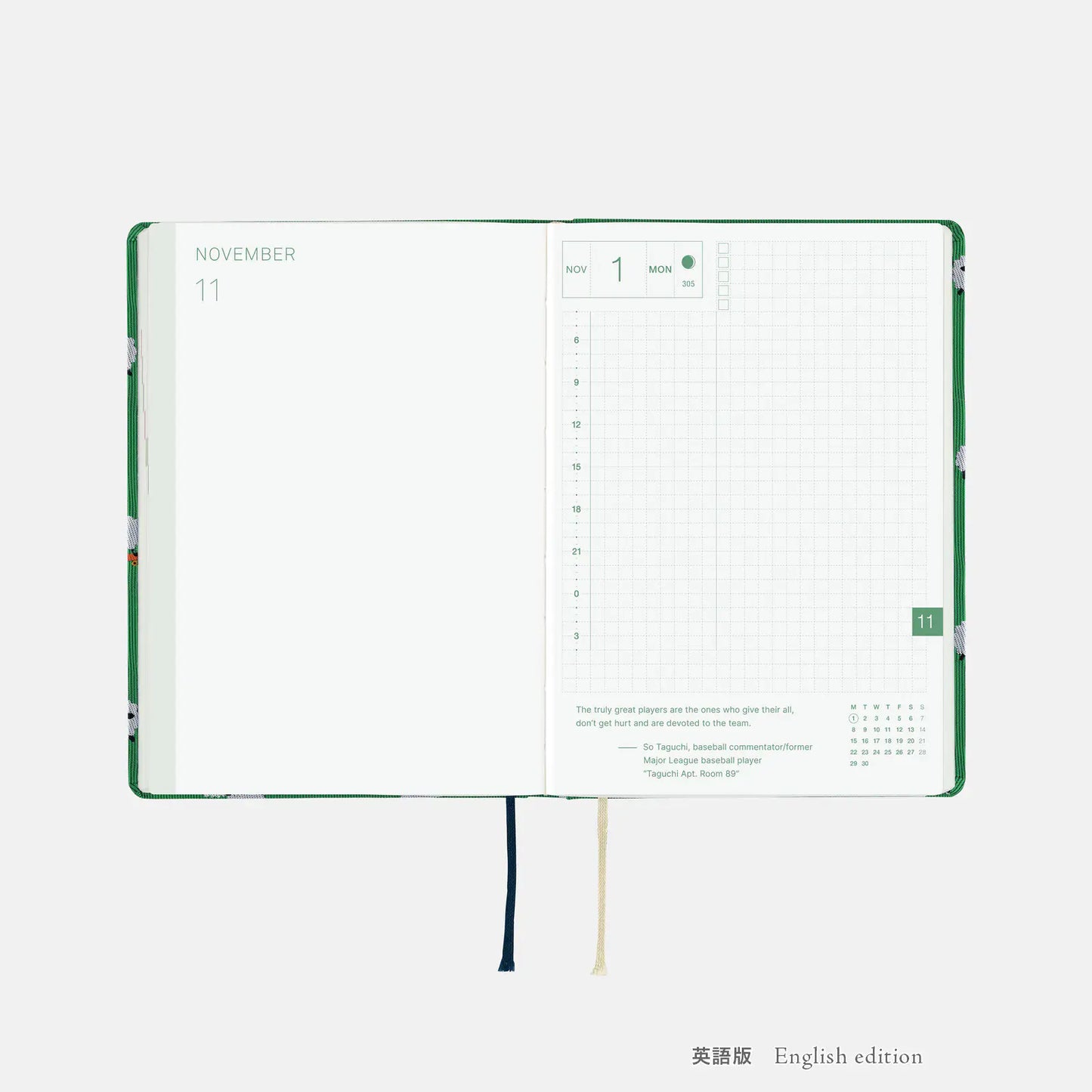 Hobonichi Techo 2027 Bow & Tie: Sheep Sheep Sheep HON / A6 Size / Daily / Jan start / Mon start - English Edition