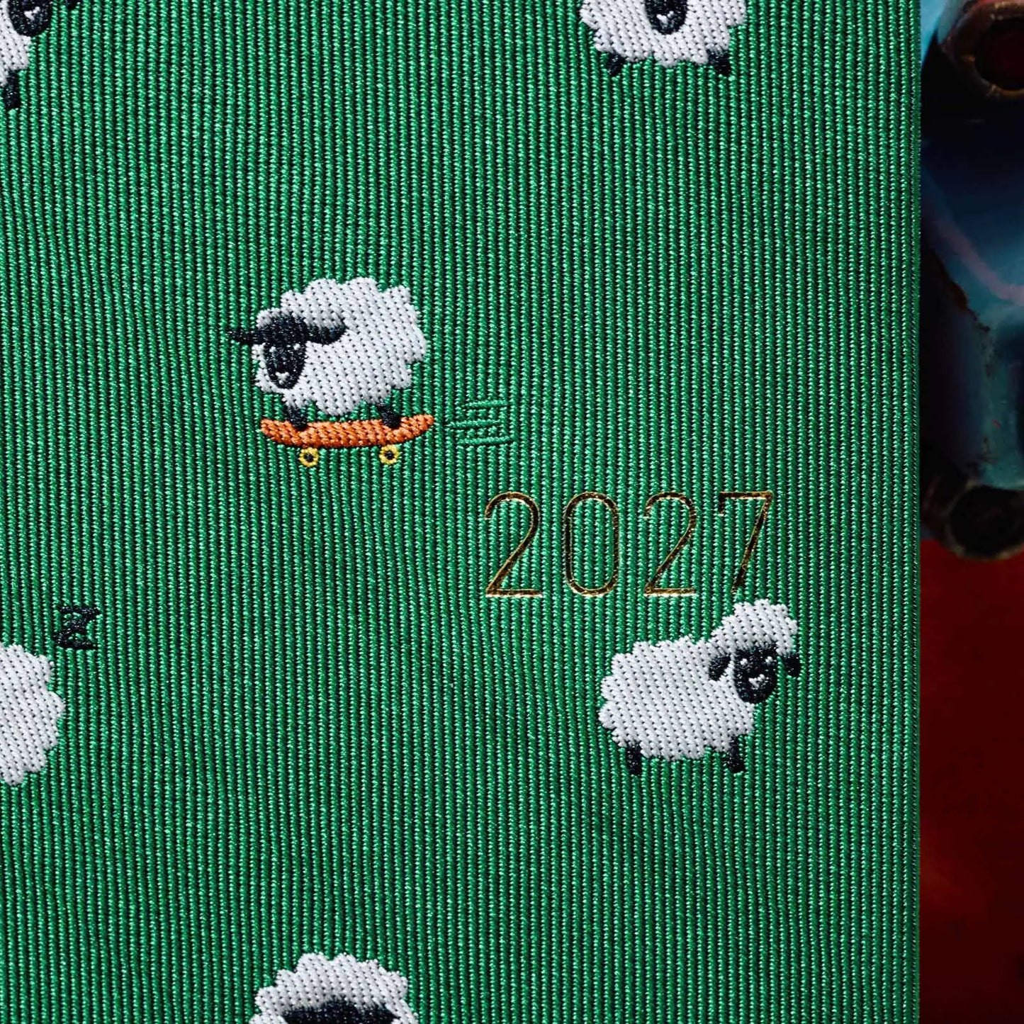 Hobonichi Techo 2027 Bow & Tie: Sheep Sheep Sheep Weeks Mega Hardcover Book / Weekly Horizontal / Jan start / Mon start - English Edition