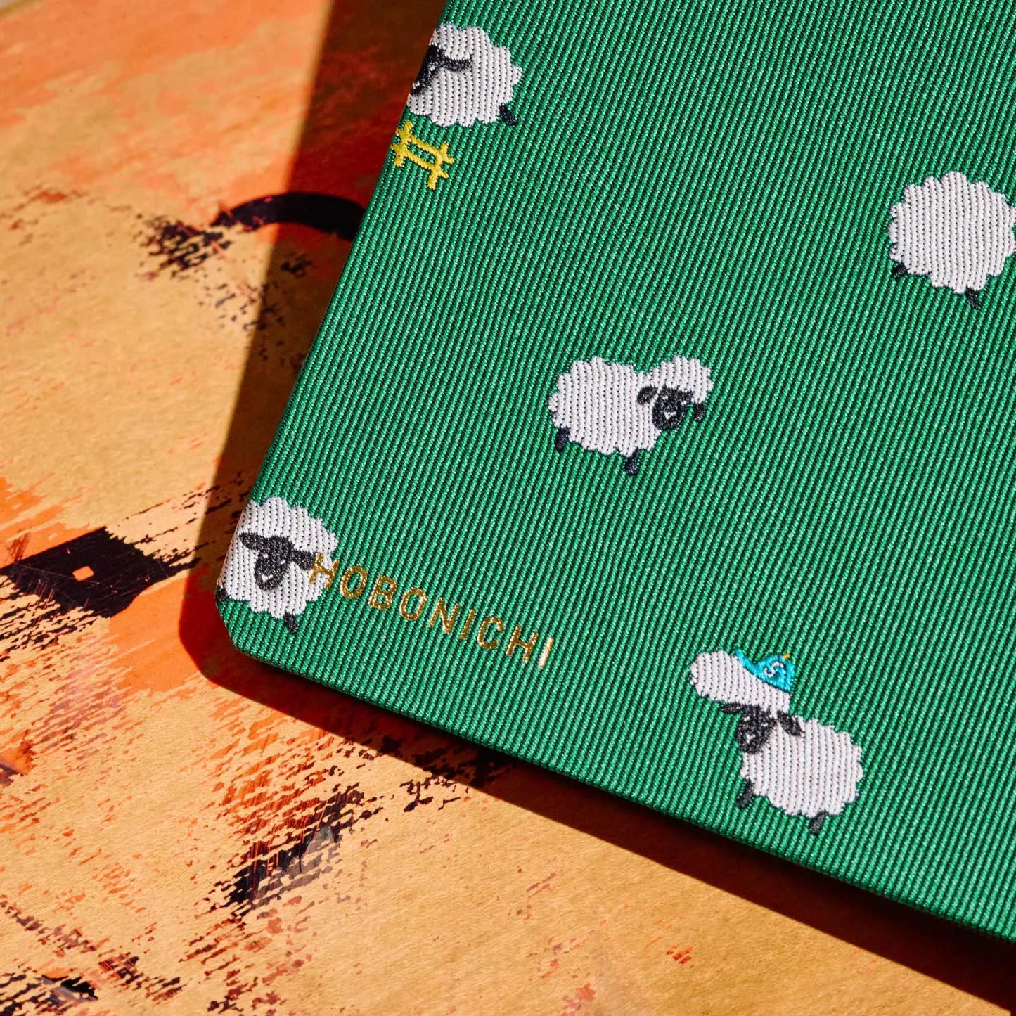 Hobonichi Techo 2027 Bow & Tie: Sheep Sheep Sheep Weeks Mega Hardcover Book / Weekly Horizontal / Jan start / Mon start - English Edition