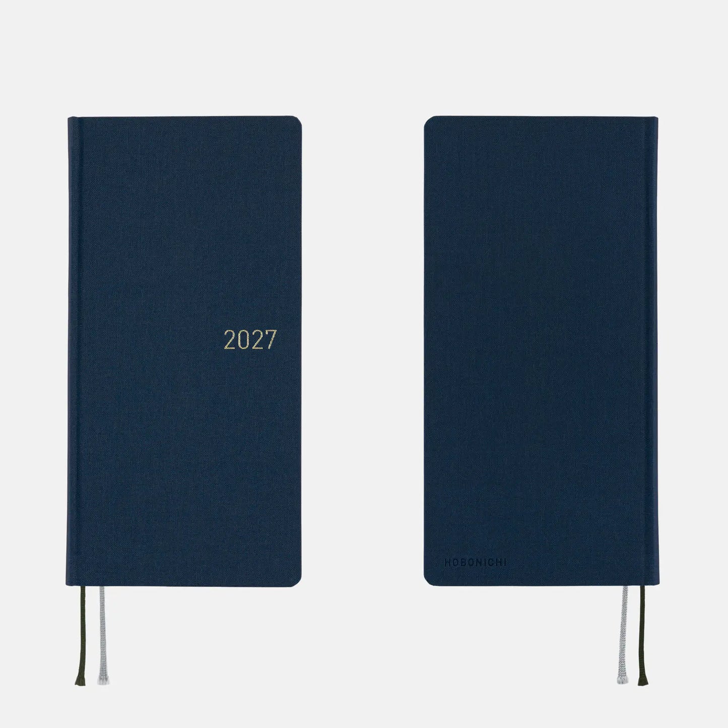 Hobonichi Techo 2027 Colors: Midnight Blue Weeks Hardcover Book / Weekly Horizontal / Jan start / Mon start - English Edition