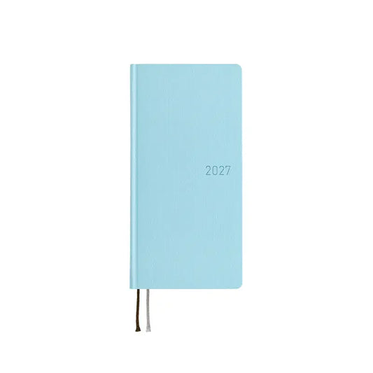 Hobonichi Techo 2027 Colors: Sea Glass Weeks Hardcover Book / Weekly Horizontal / Jan start / Mon start - English Edition