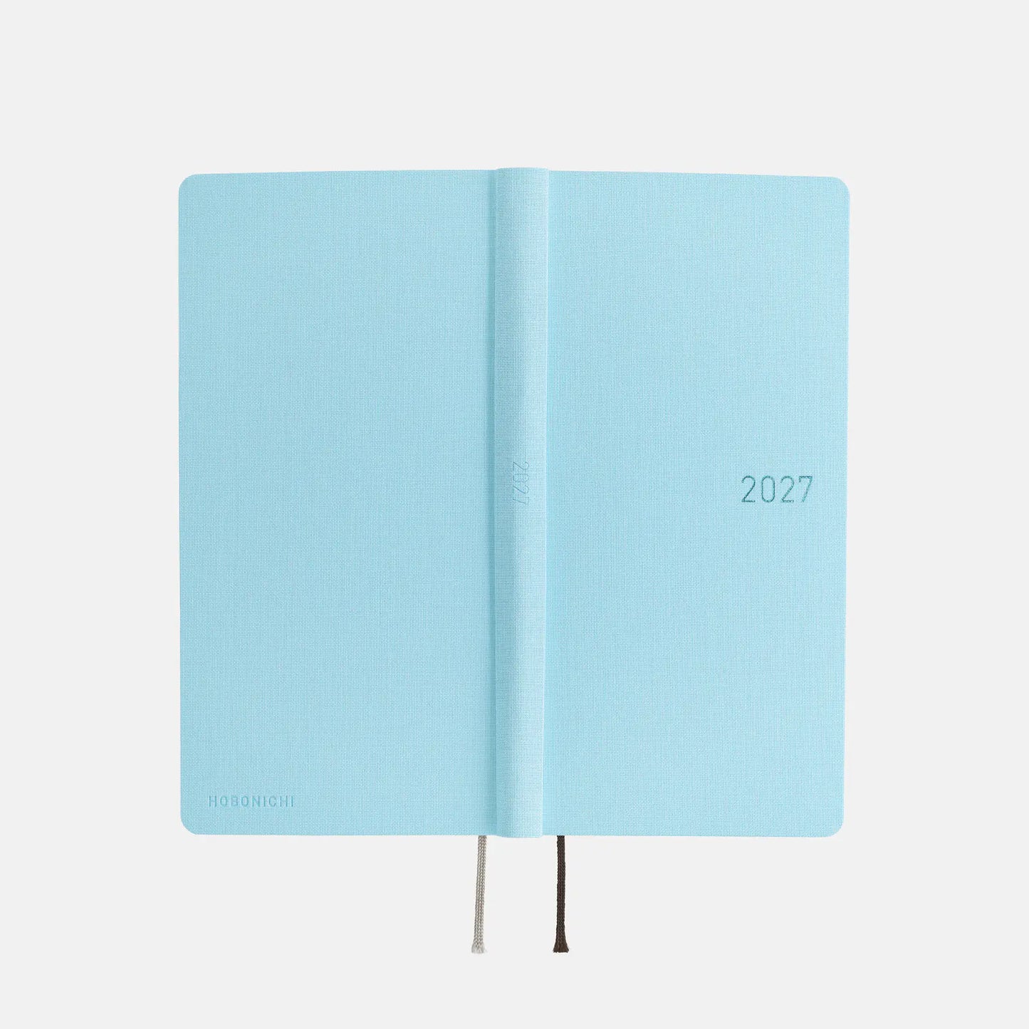 Weeks MEGA, Hobonichi Techo 2027 Colors: Sea Glass Weeks Mega Hardcover Book / Weekly Horizontal / Jan start / Mon start - English Edition