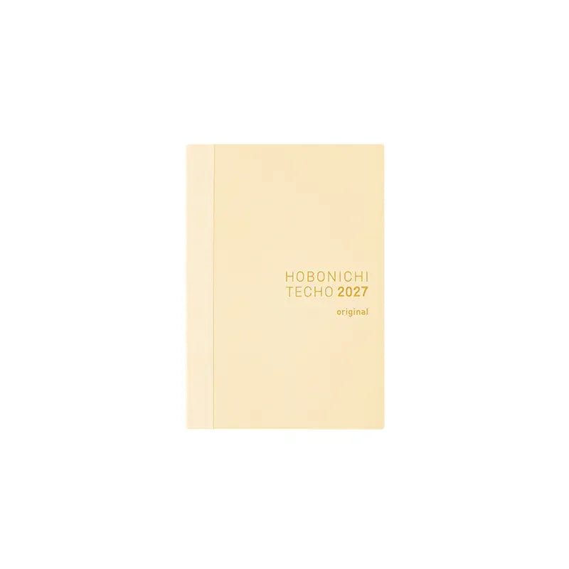 Hobonichi Techo 2027 English Original Book A6 size / Daily / Jan start / Mon start - English Edition