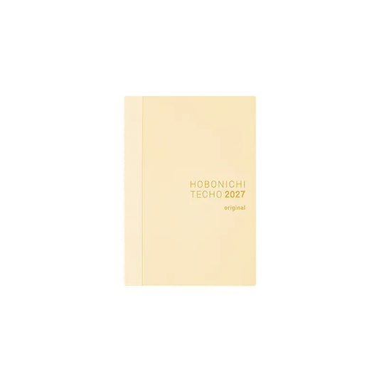 Hobonichi Techo 2027 English Original Book A6 size / Daily / Jan start / Mon start - English Edition