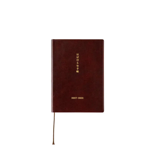 Hobonichi Techo 2027 Hobonichi 5-Year Techo Japanese Book (2027-2031) A6 Size / 2027-2031 / Five Years in One Book