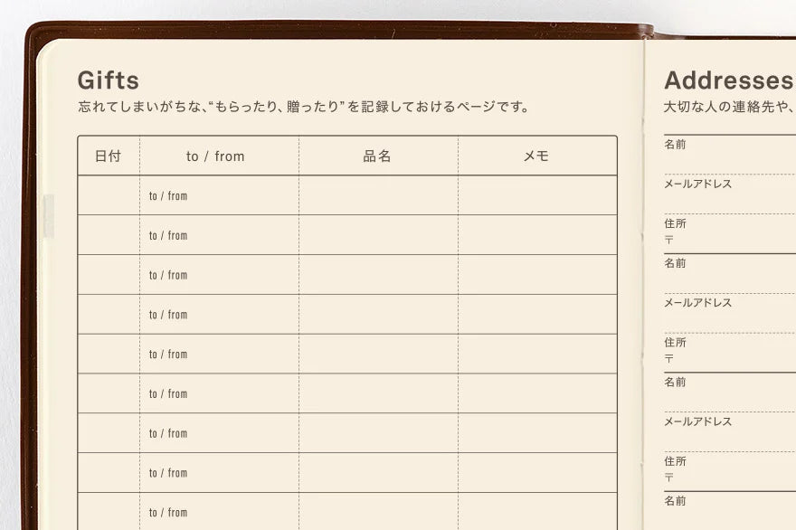 Hobonichi Techo 2027 Hobonichi 5-Year Techo Japanese Book (2027-2031) A6 Size / 2027-2031 / Five Years in One Book
