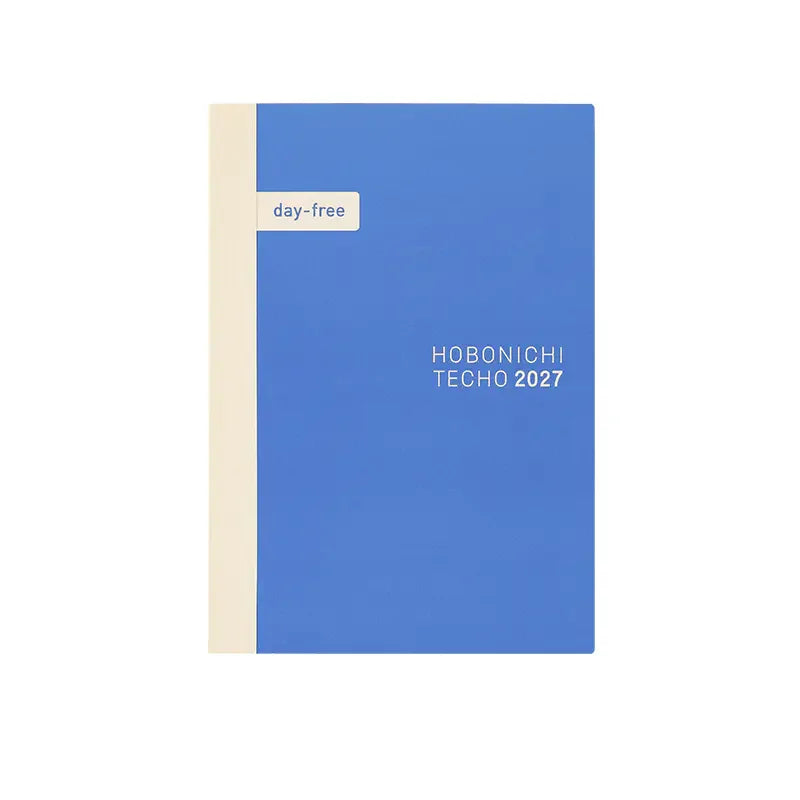 Hobonichi Techo 2027 Japanese Day-Free Book A5 size / Monthly / Jan start / Mon start