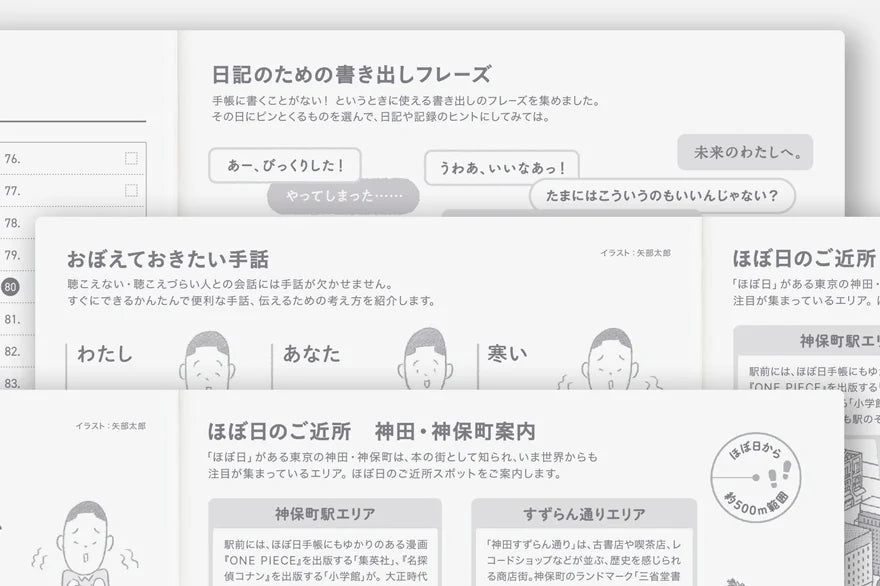 Hobonichi Techo 2027 Japanese Day-Free Book A5 size / Monthly / Jan start / Mon start