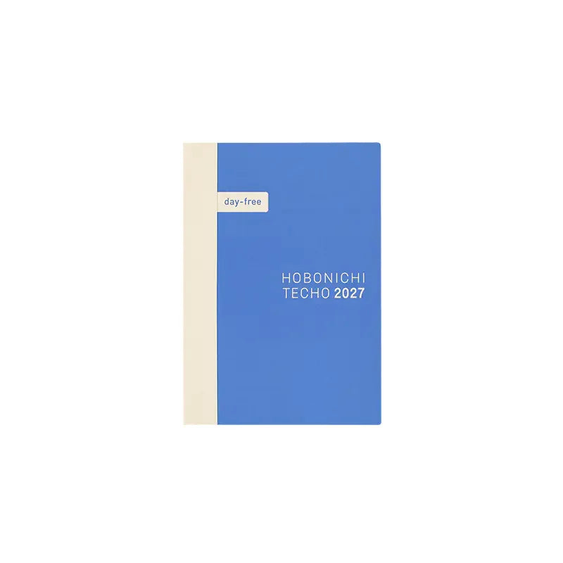 Hobonichi Techo 2027 Japanese Day-Free Book A6 size / Monthly / Jan start / Mon start