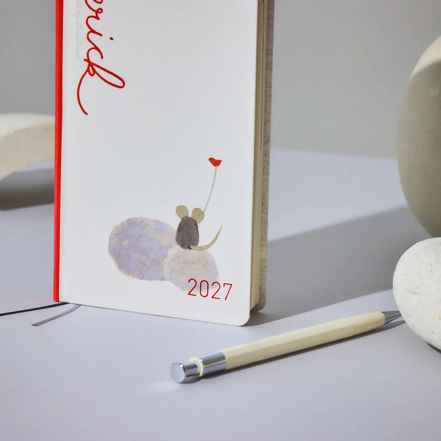 Hobonichi Techo 2027 Leo Lionni: Frederick (Poet) Weeks Hardcover Book / Weekly Horizontal / Jan start / Mon start - English Edition