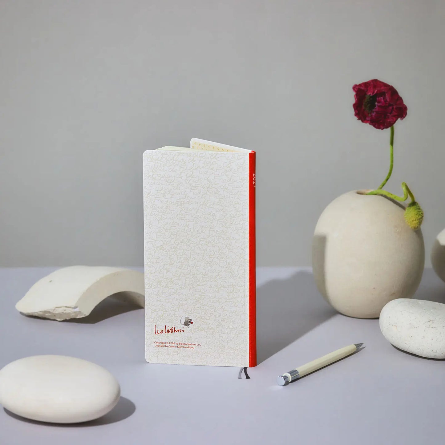 Hobonichi Techo 2027 Leo Lionni: Frederick (Poet) Weeks Hardcover Book / Weekly Horizontal / Jan start / Mon start - English Edition