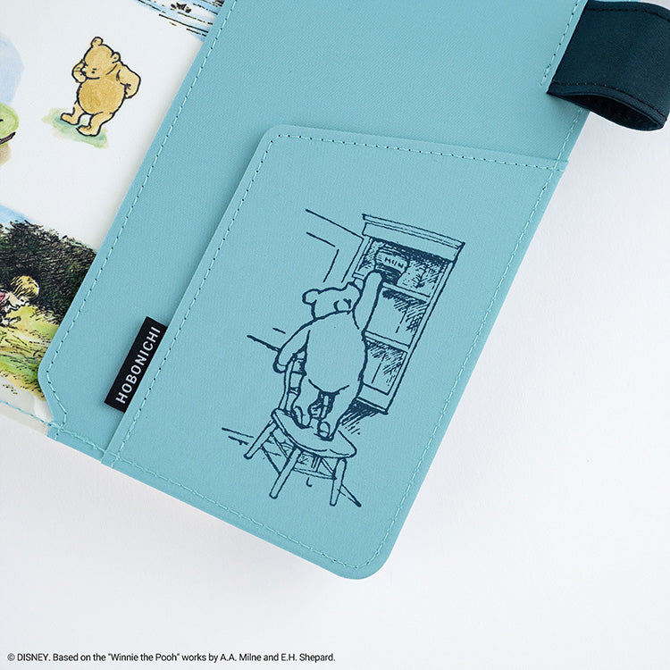 Hobonichi Techo 2027 Loft Exclusives edition - Classic Pooh: Friends of the Hundred Acre Wood A5 Cousin Size Cover - with Pencil Board