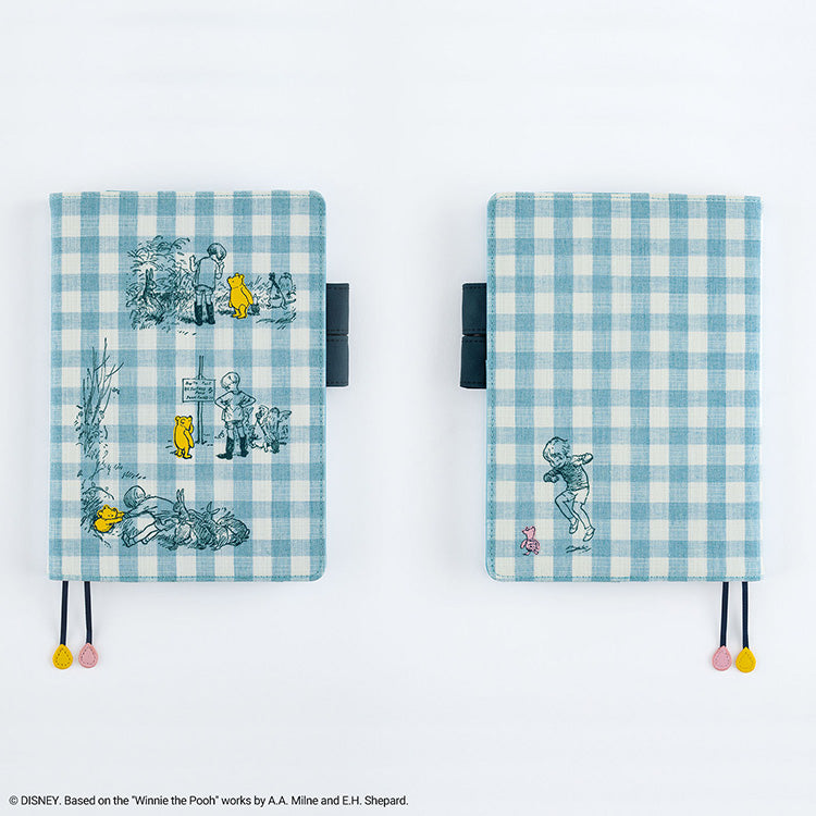 Hobonichi Techo 2027 Loft Exclusives edition - Classic Pooh: Friends of the Hundred Acre Wood A5 Cousin Size Cover - with Pencil Board