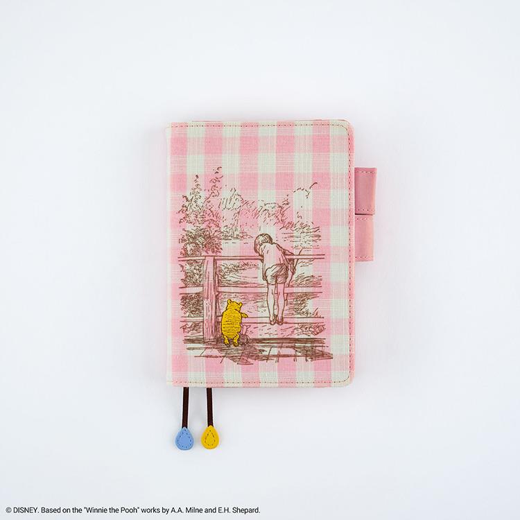 Hobonichi Techo 2027 Loft Exclusives edition - Classic Pooh: Poohsticks Bridge A6 Original Size Cover