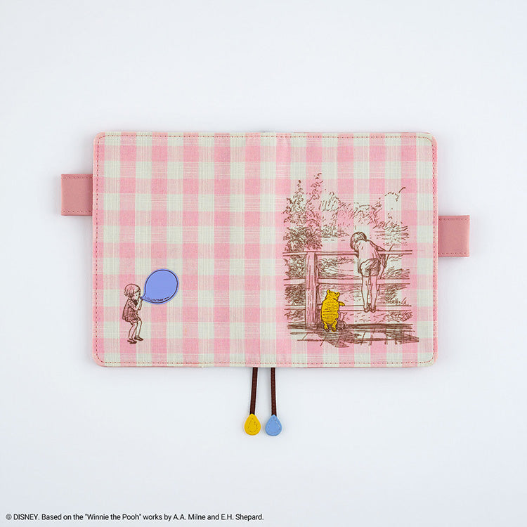 Hobonichi Techo 2027 Loft Exclusives edition - Classic Pooh: Poohsticks Bridge A6 Original Size Cover