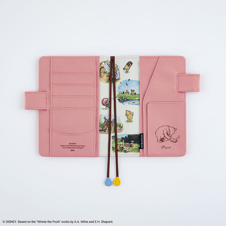 Hobonichi Techo 2027 Loft Exclusives edition - Classic Pooh: Poohsticks Bridge A6 Original Size Cover
