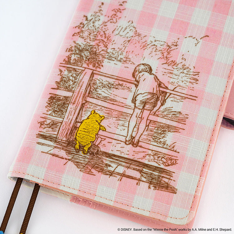 Hobonichi Techo 2027 Loft Exclusives edition - Classic Pooh: Poohsticks Bridge A6 Original Size Cover