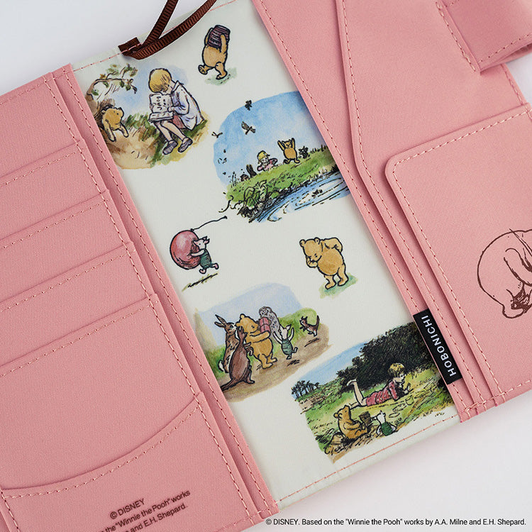 Hobonichi Techo 2027 Loft Exclusives edition - Classic Pooh: Poohsticks Bridge A6 Original Size Cover