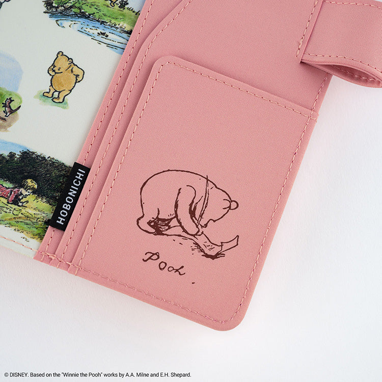 Hobonichi Techo 2027 Loft Exclusives edition - Classic Pooh: Poohsticks Bridge A6 Original Size Cover