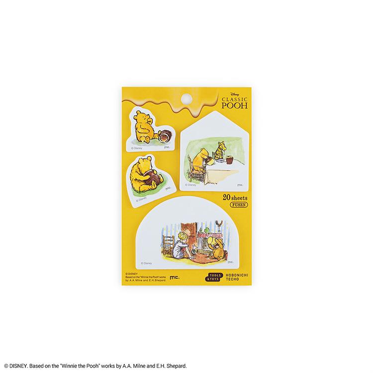 Hobonichi Techo 2027 Loft Exclusives edition - Classic Pooh: Sticky Notes