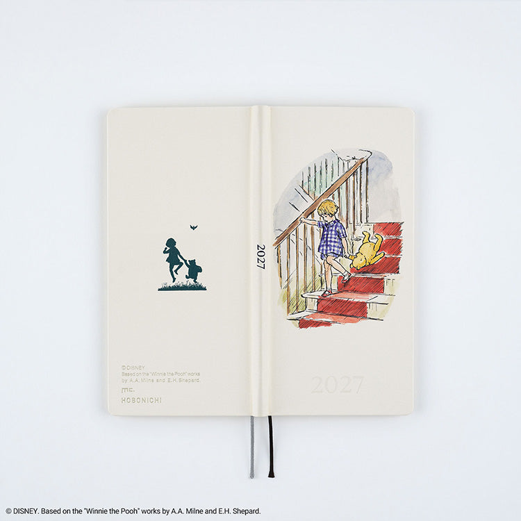 Hobonichi Techo 2027 Loft Exclusives edition - Classic Pooh: Story Time Weeks Hardcover Book - Japanese Edition
