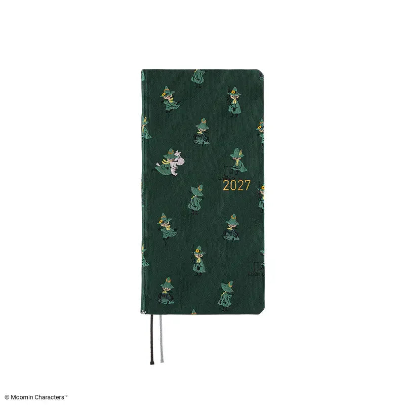 Hobonichi Techo 2027 Moomin: A Day in the Life of Snufkin Weeks Hardcover Book / Weekly Horizontal / Jan start / Mon start - English Edition