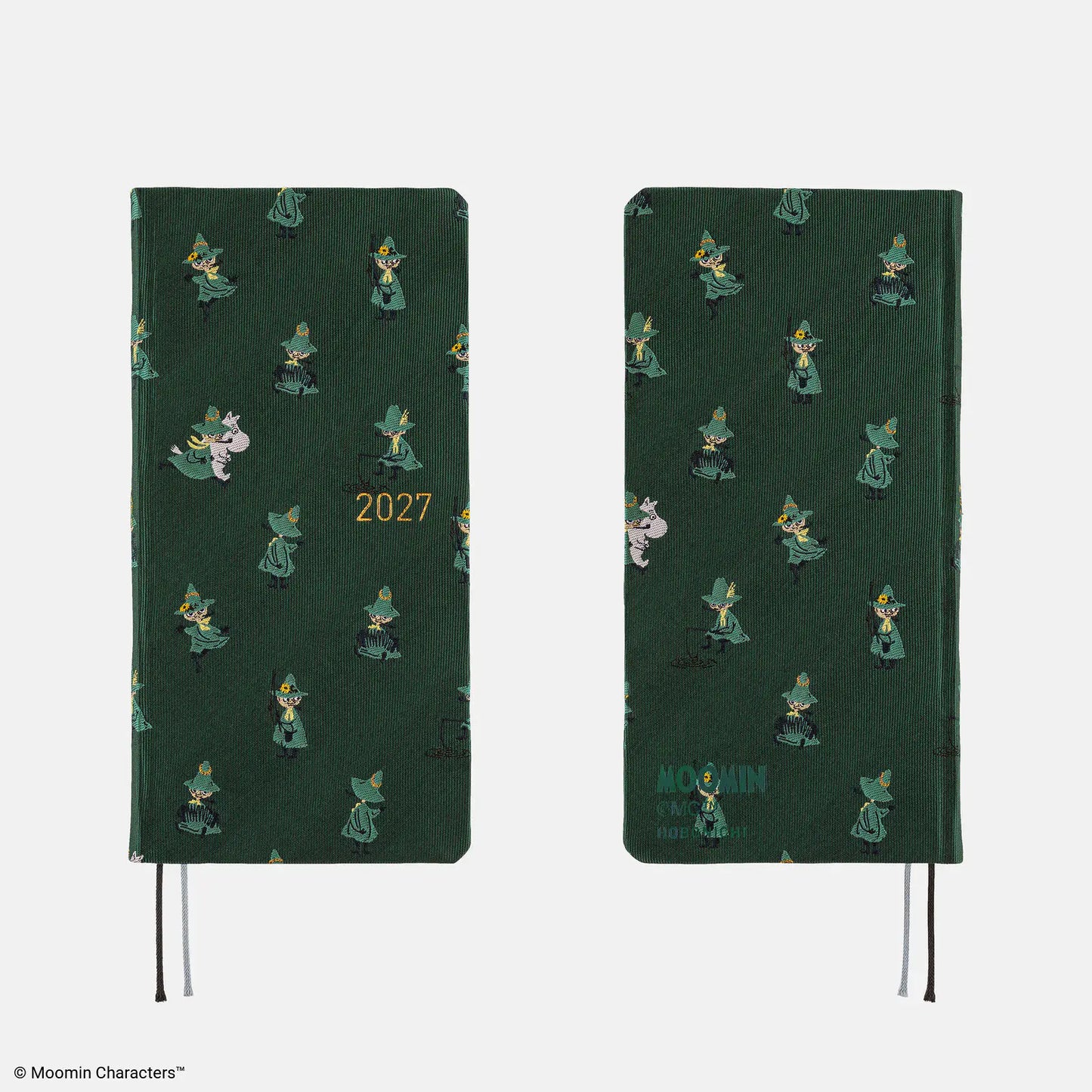 Hobonichi Techo 2027 Moomin: A Day in the Life of Snufkin Weeks Hardcover Book / Weekly Horizontal / Jan start / Mon start - English Edition