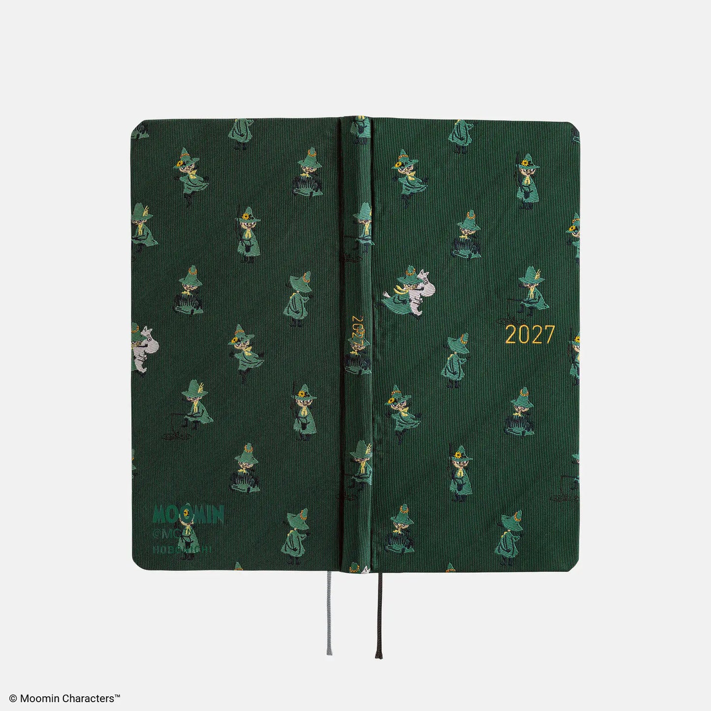 Hobonichi Techo 2027 Moomin: A Day in the Life of Snufkin Weeks Hardcover Book / Weekly Horizontal / Jan start / Mon start - English Edition