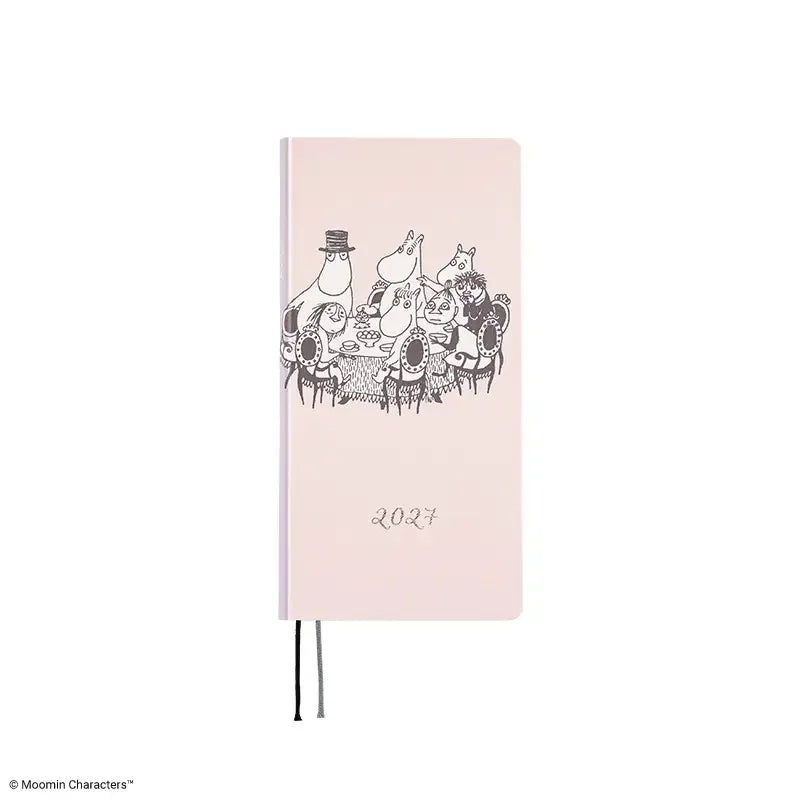 Hobonichi Techo 2027 Moomin: At the Table Weeks Hardcover Book / Weekly Horizontal / Jan start / Mon start - English Edition